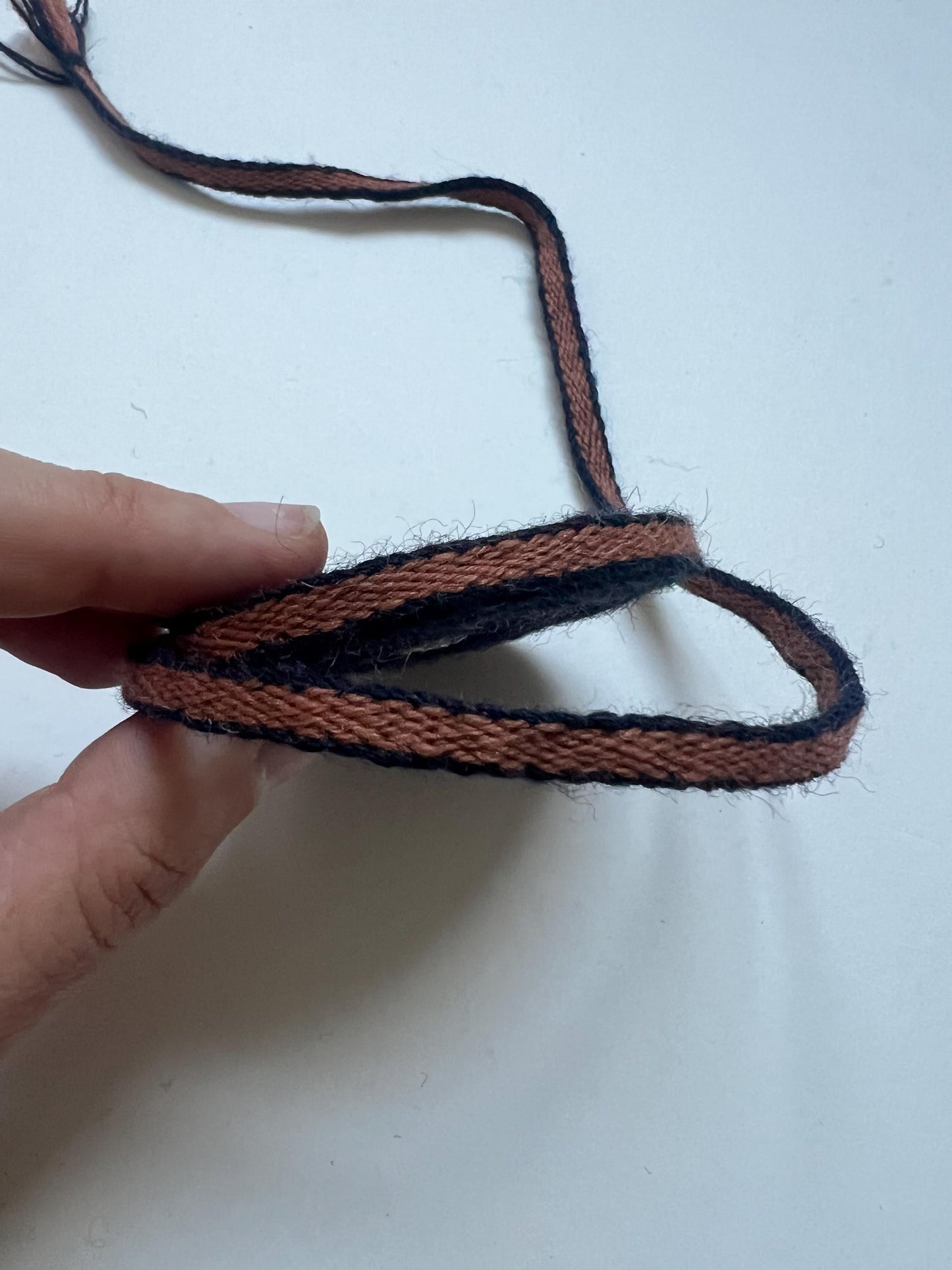 Thorsberg inspired Viking Tablet Woven Braid: Extra Fine Trim, 7th Century