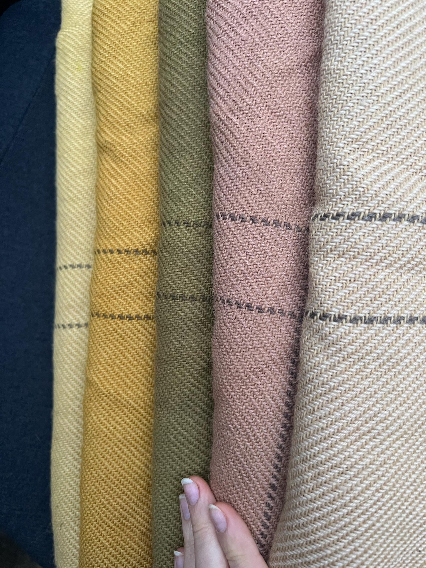 Handwoven Wool Cloak: Iron Age Bredmose Shawl, Historical Reenactment