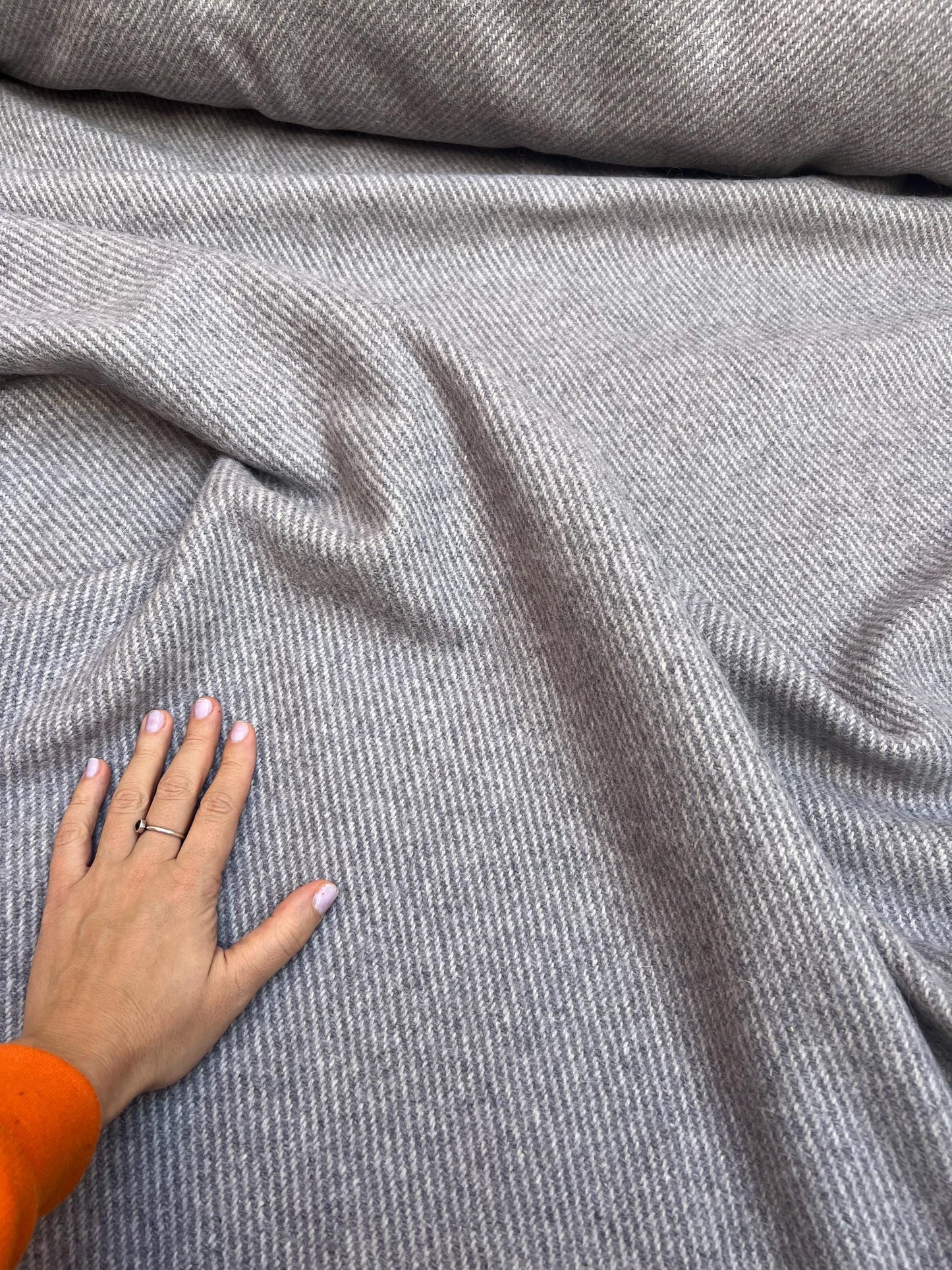 Gray Twill Wool Fabric | Historical Reenactment, Costumes