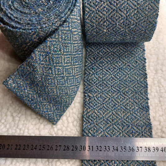 Handwoven Wool Viking Leg Wraps, Historical Wickelbander