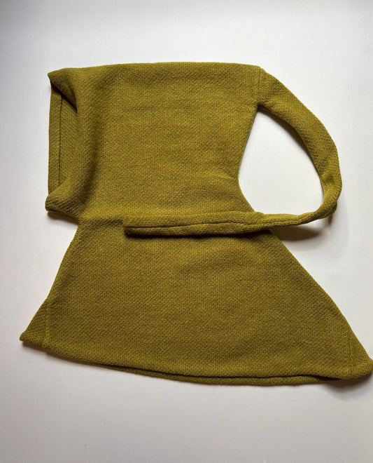 GREENLAND MEDIEVAL HOOD I Hand-sewn, handwoven, plant-dyed Viking costumes, historical reenactment, fantasy, larp, sca, 14th - 15th century