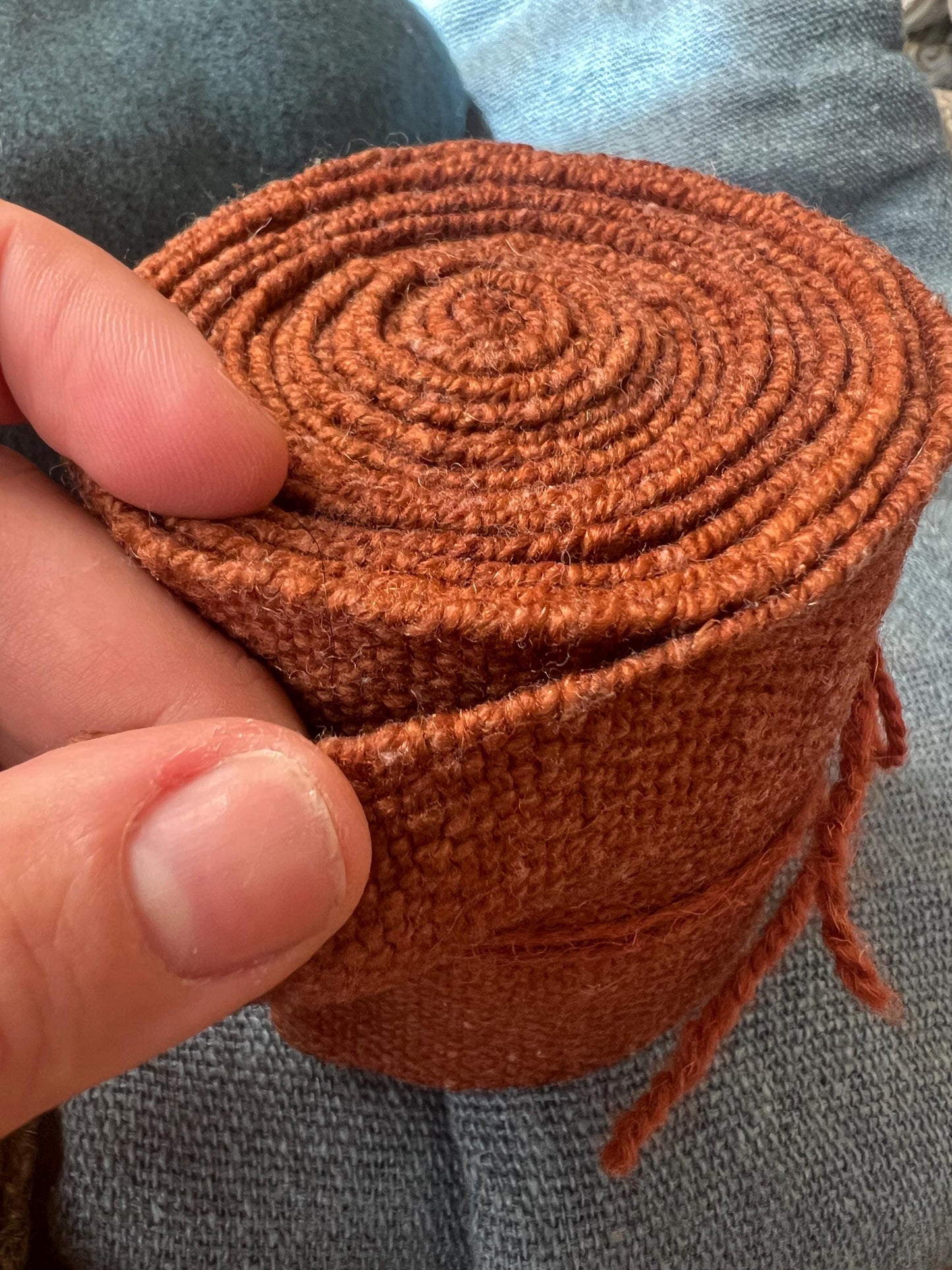 Handwoven Wool Viking Leg Wraps, Historical Wickelbander