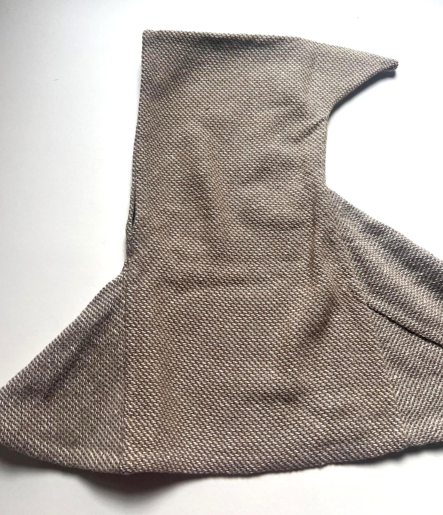 Handwoven Wool Viking Hood Set, Natural Dyed Haithabu Outfit
