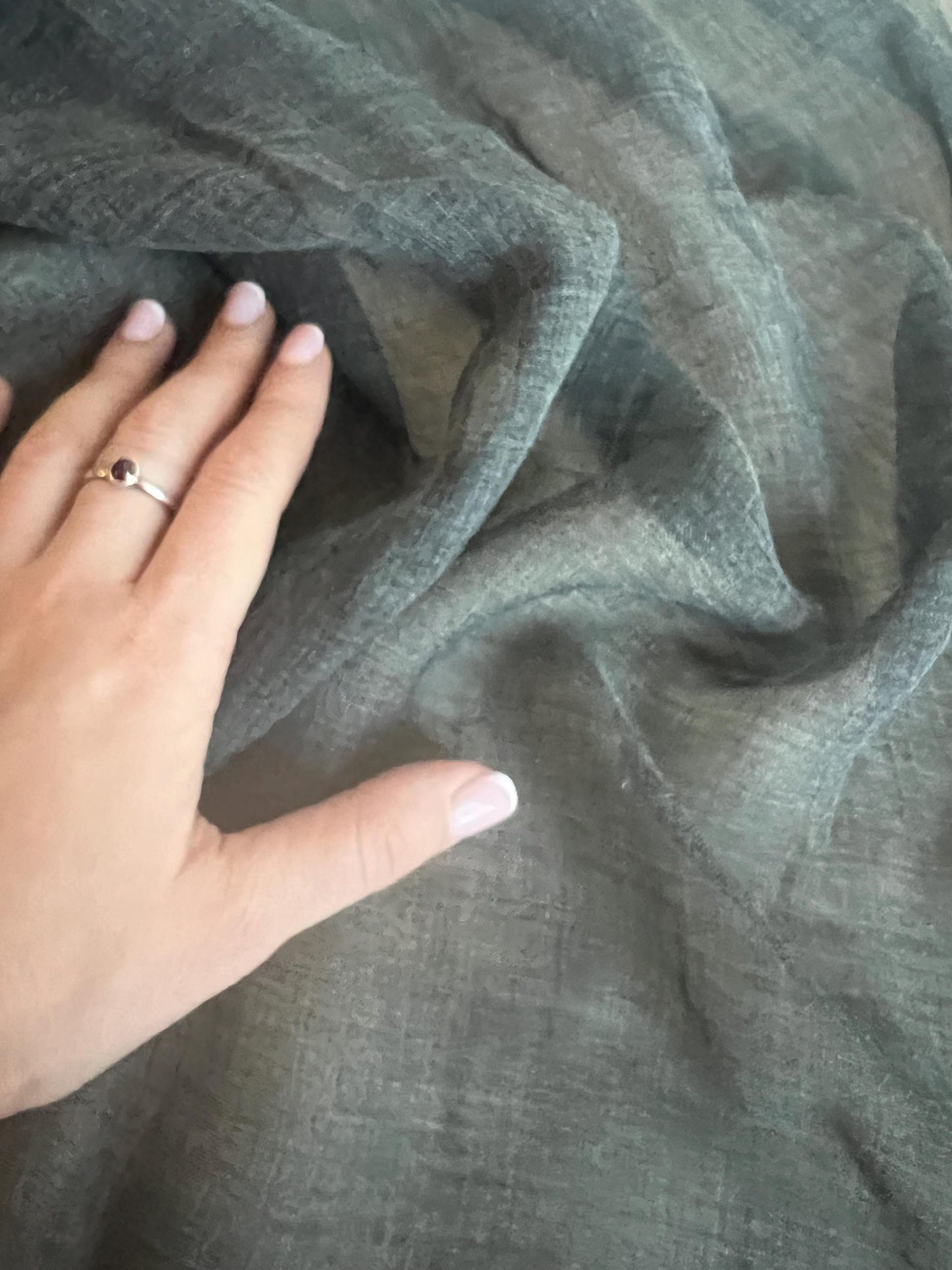 Lightweight Gray Wool Fabric | Historical Reenactment, Summer Wool