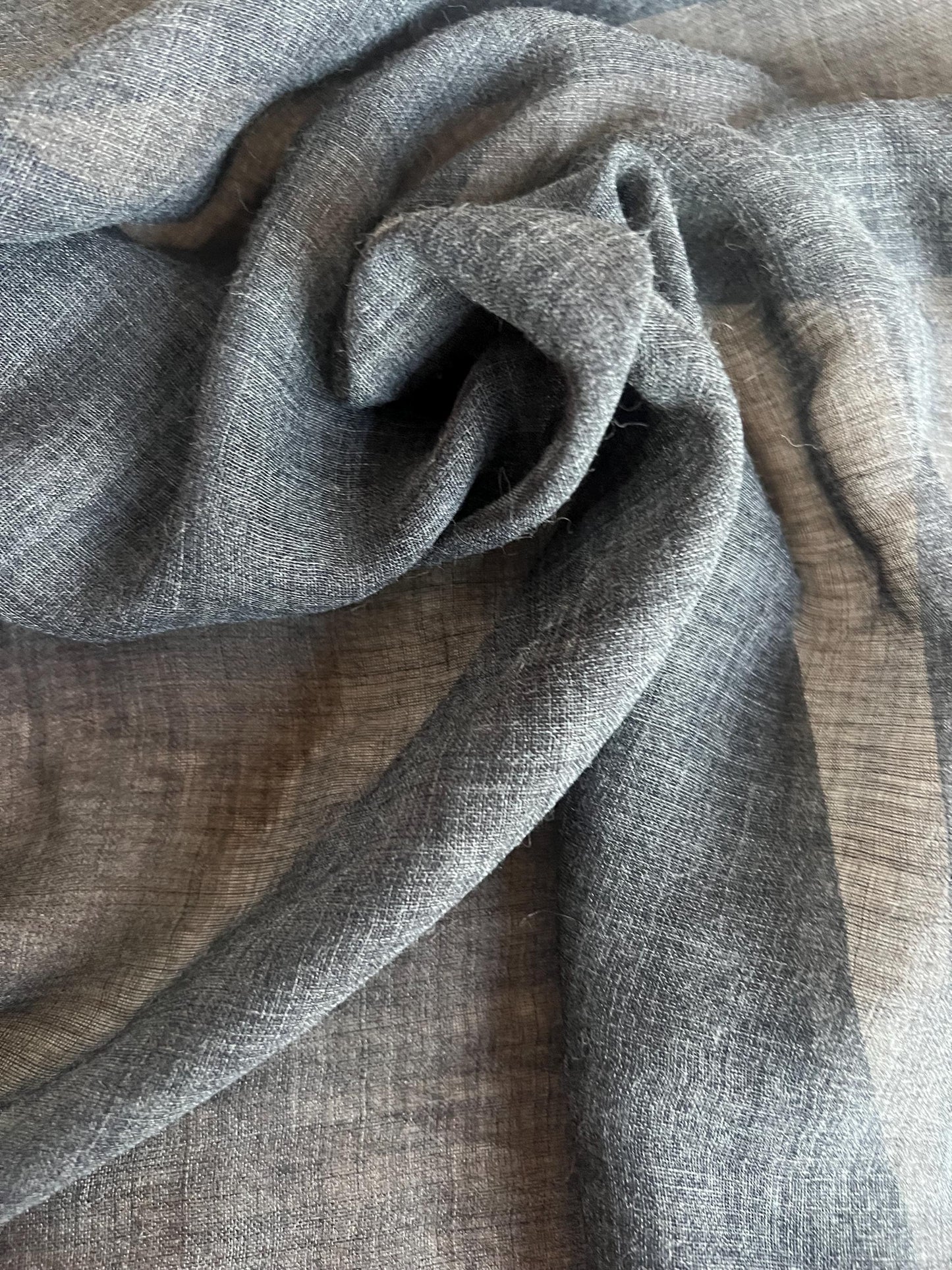 Lightweight Gray Wool Fabric | Historical Reenactment, Summer Wool