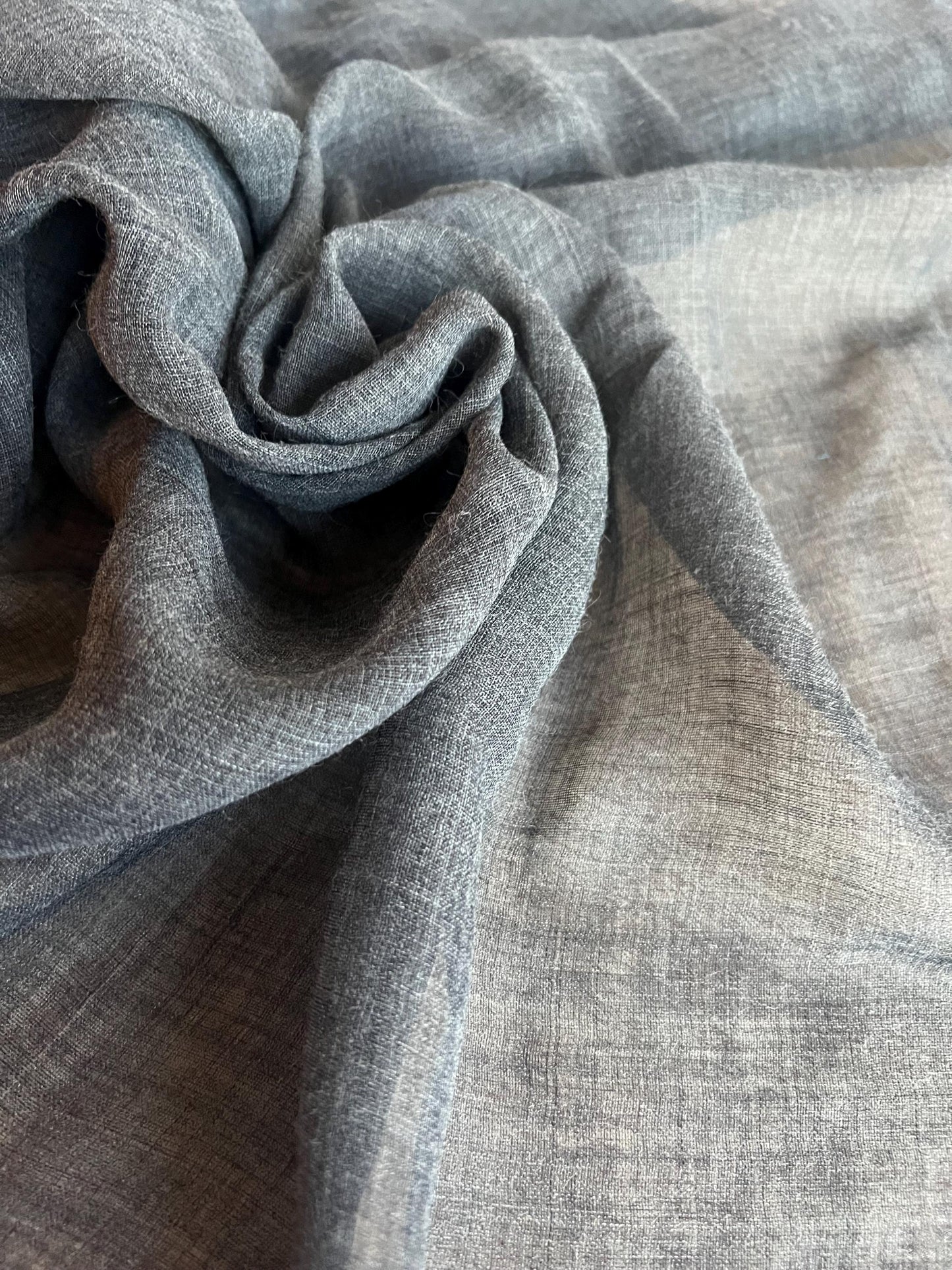 Lightweight Gray Wool Fabric | Historical Reenactment, Summer Wool