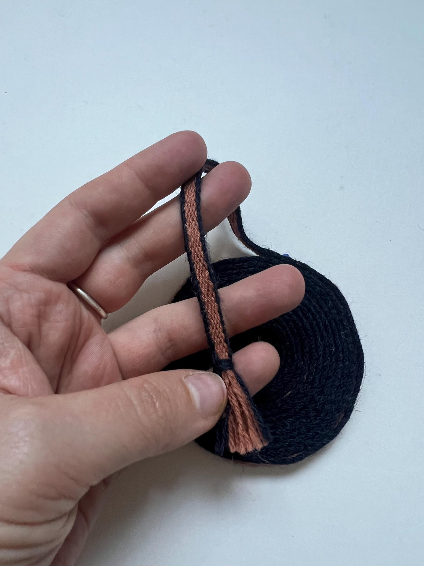 Thorsberg inspired Viking Tablet Woven Braid: Extra Fine Trim, 7th Century