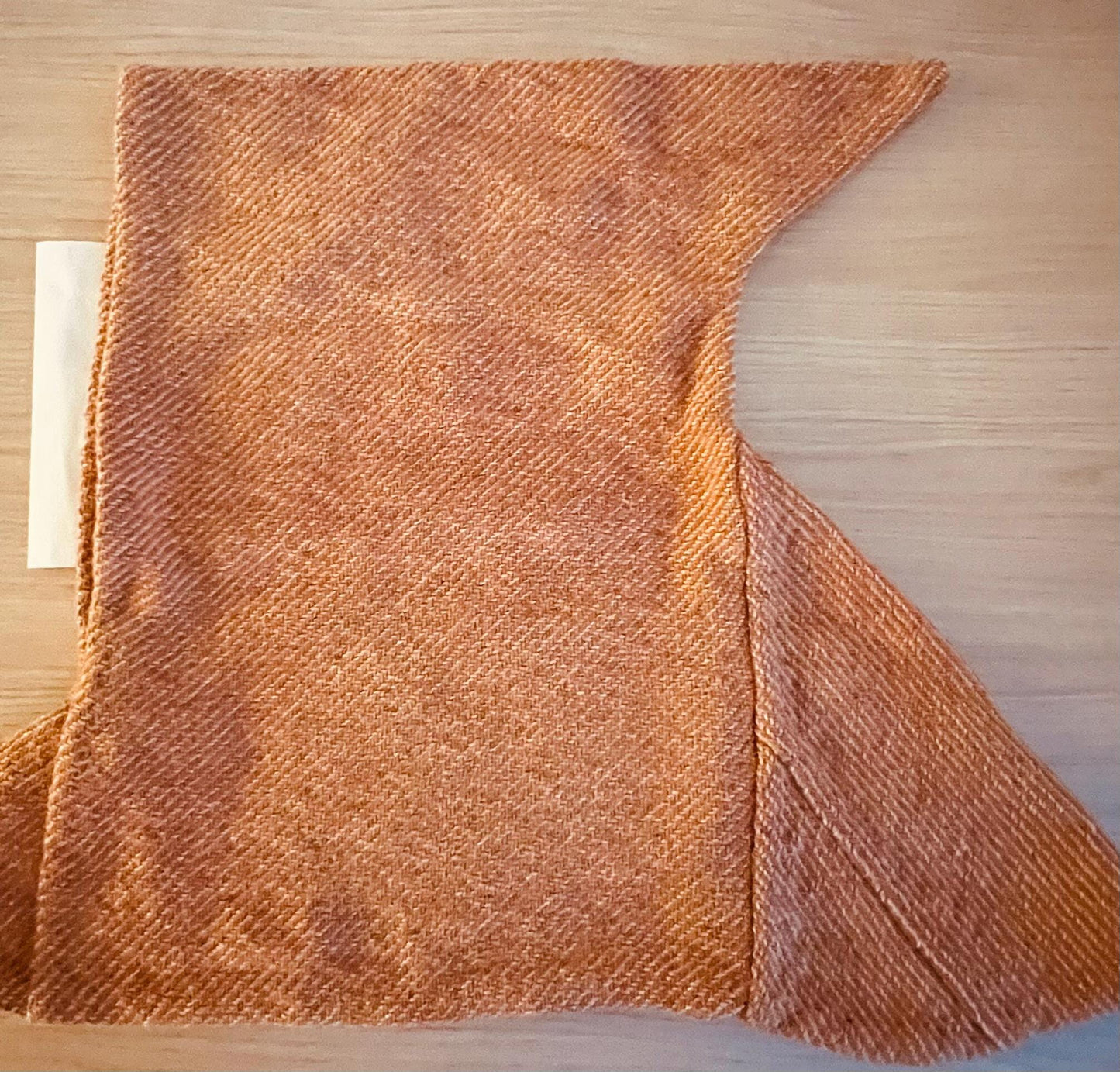 Handwoven Wool Viking Hood Set, Natural Dyed Haithabu Outfit