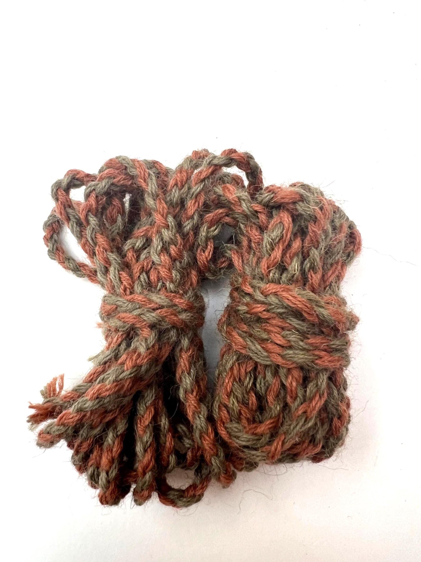 Handmade Skjoldehamn Viking Belt, Copper Rings, 100% Wool