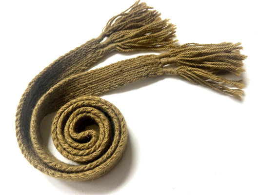 BRONZE AGE BELT / Tablet Woven Belt, laine fine, costume historique, accessoire de reconstitution antique, ceinture celtique tissée à la mai