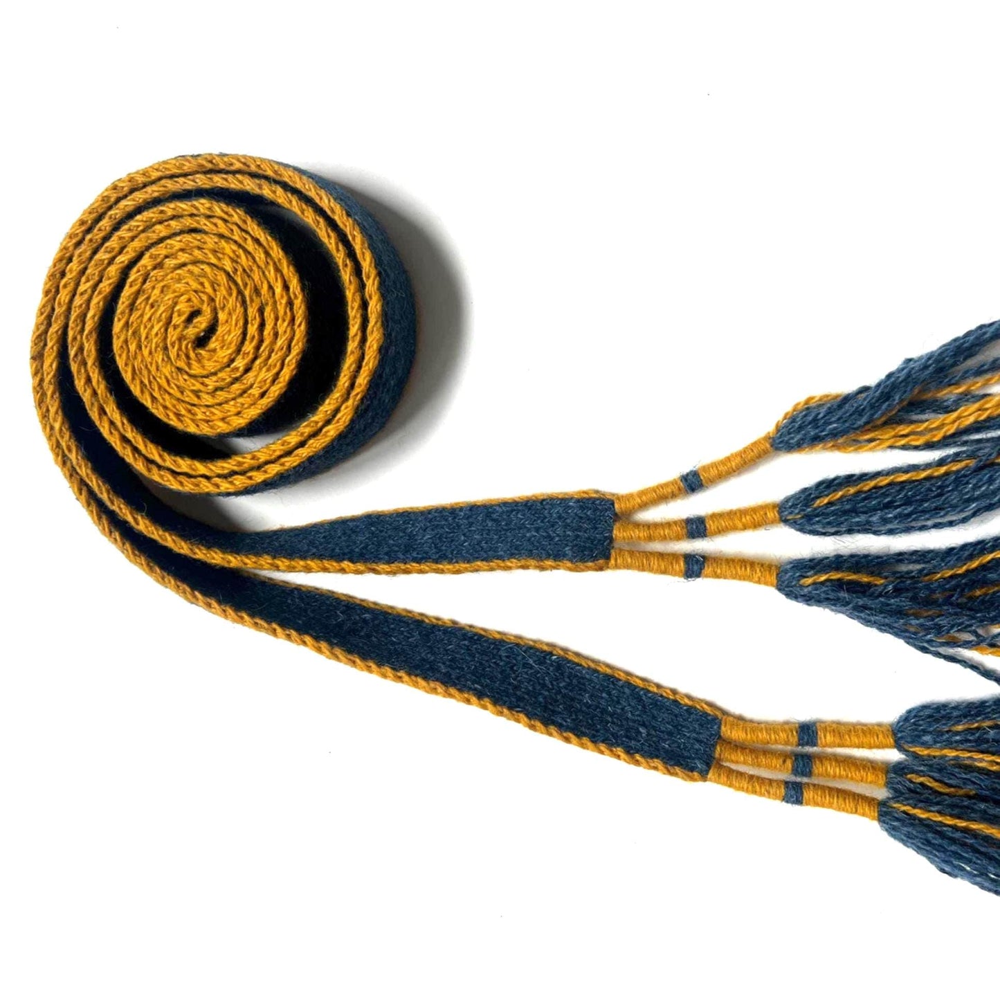 Handwoven Woolen Belt, Roman Costume Accessory